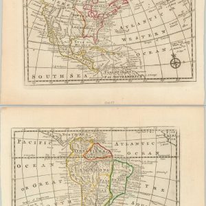 An Accurate Map of North America [and] An Accurate Map of South America