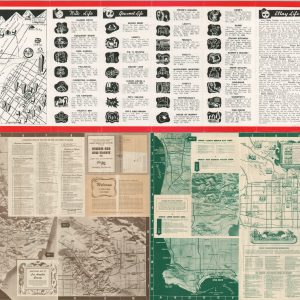 Maps of Los Angeles during World War II