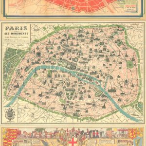 Pictorial Maps of London and Paris