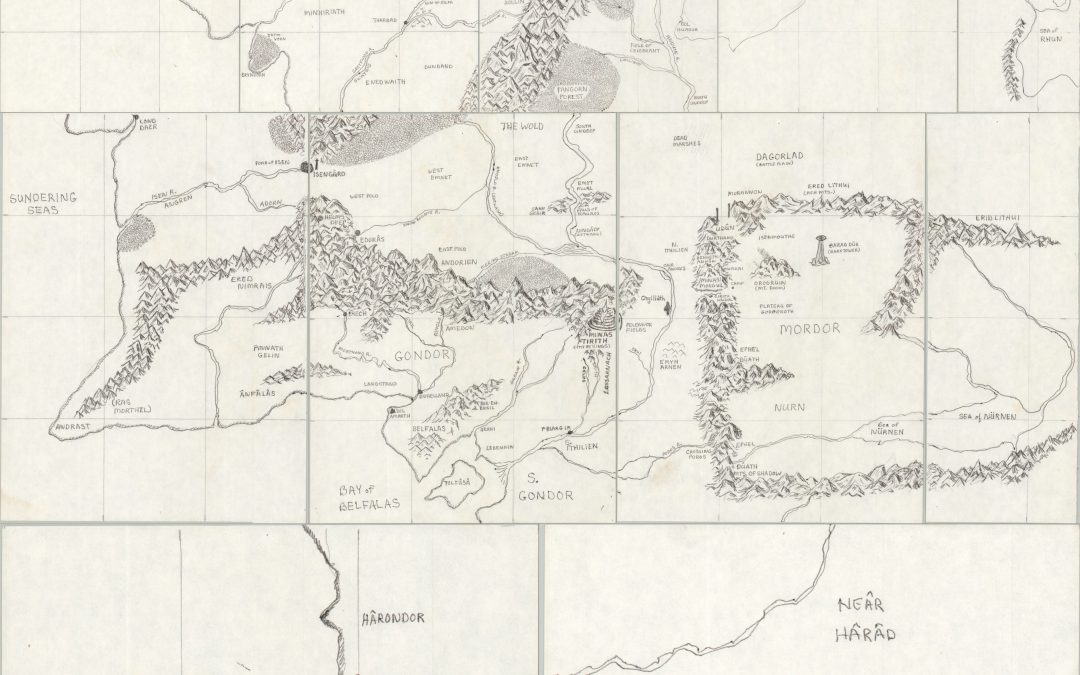 [Manuscript Map of Middle-Earth]