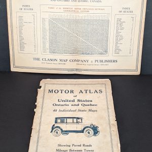 Motor Atlas of United States Ontario and Quebec