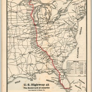 U.S. Highway 41 Log - Map - Guide