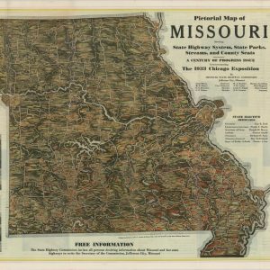 Pictorial Map of Missouri