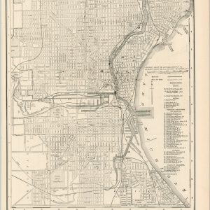 Map of the City of Milwaukee, Wisconsin