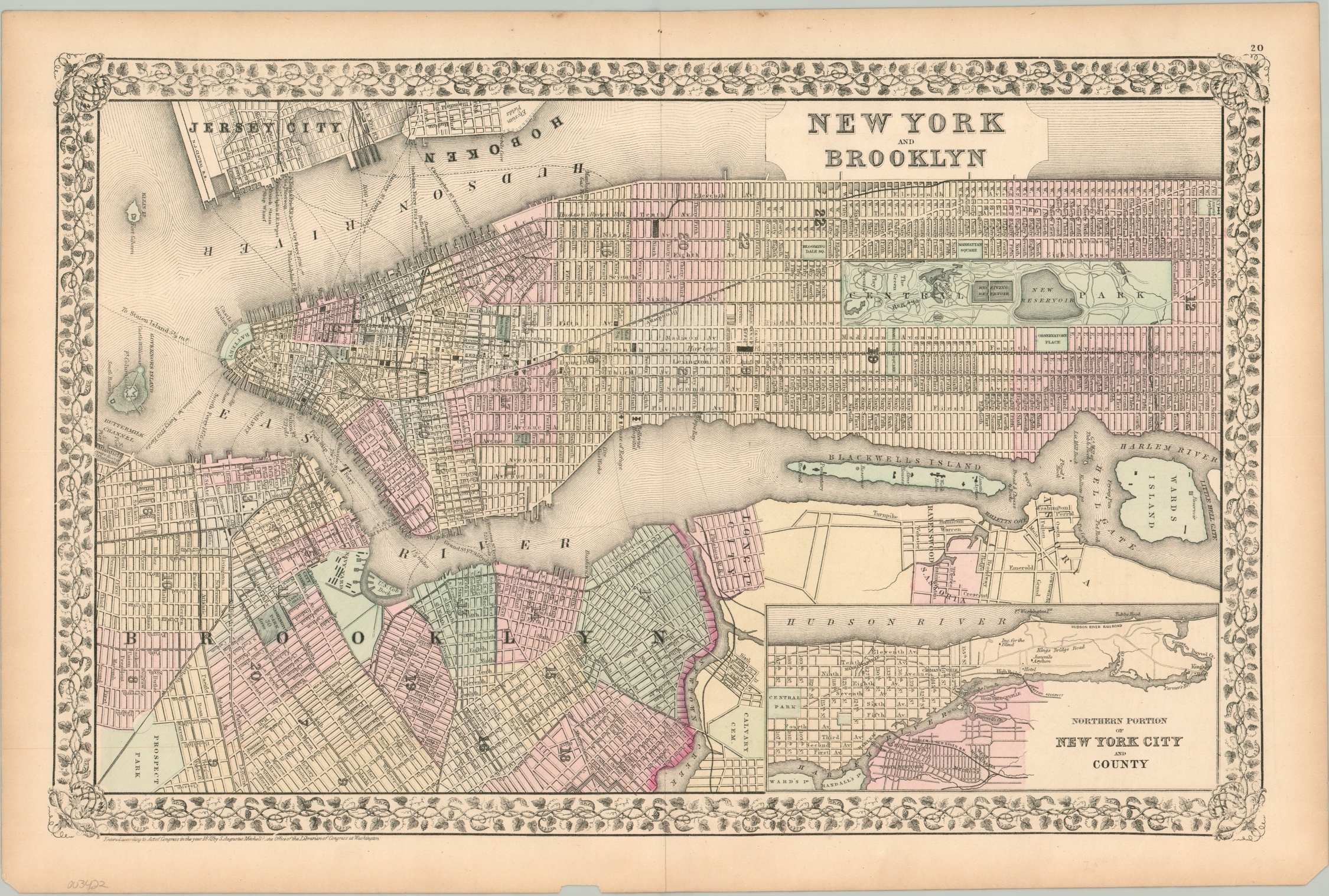 New York and Brooklyn