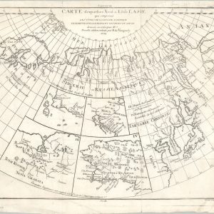 Carte desparties Nort et Est de L'Asie