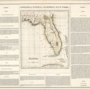 Geographical, Statistical, and Historical Map of Florida
