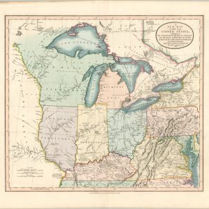 A New Map of Part of the United States, Exhibiting the North West…