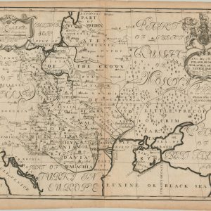 A New Map of Present Poland, Hungary, Walachia, Moldavia, Little Tartary