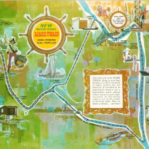 Route Map of the Mark Twain
