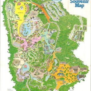 Opryland USA Souvenir Map
