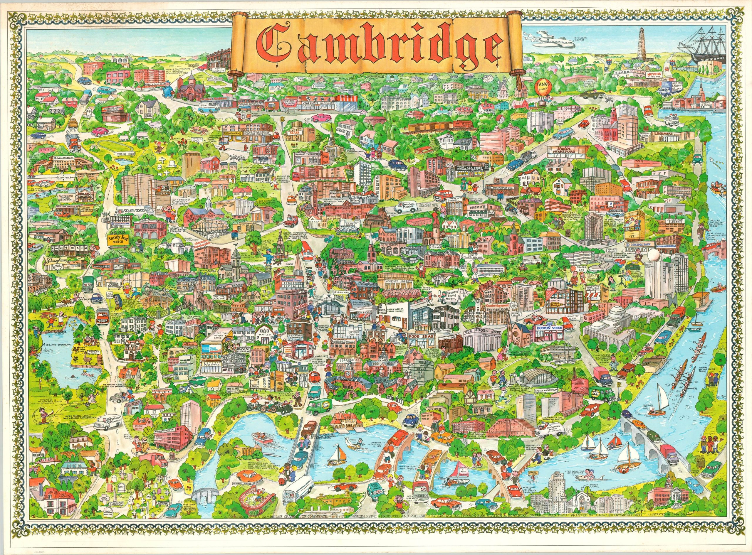 Cambridge - Curtis Wright Maps