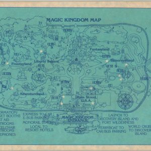 Walt Disney World Tencennial Program
