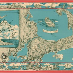 A Map of Interesting Cape Cod