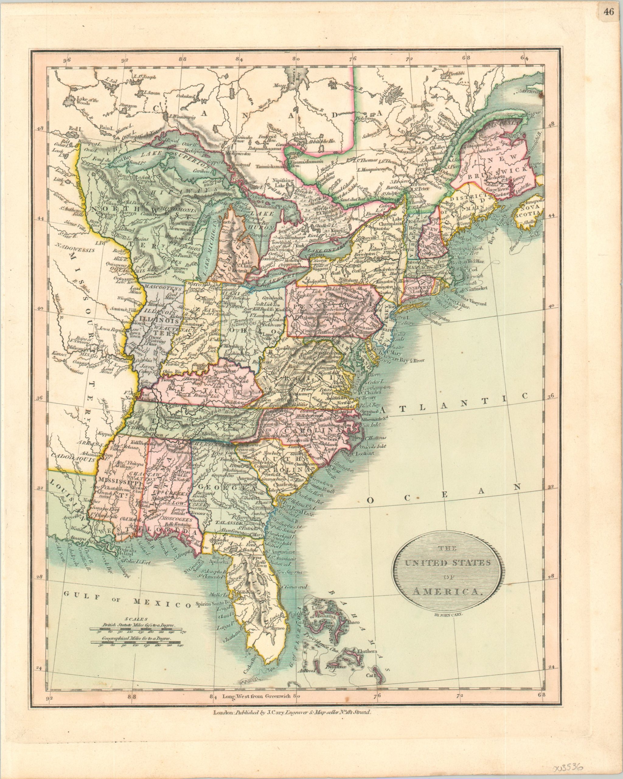 The United States of America - Curtis Wright Maps