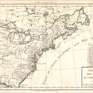 Carte Generale des Etats-Unis de L'Amerique Septentrionale