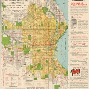 Street Railway and Motor Bus Guide of Milwaukee