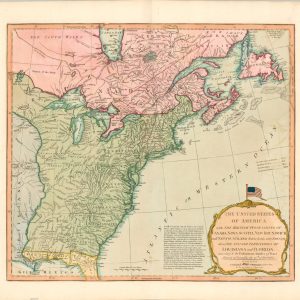 The United States of America with the British Possessions of Canada, Nova Scotia, New Brunswick, and Newfoundland…