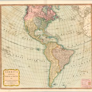 America Divided into North and South with their Several Subdivisions and the Newest Discoveries