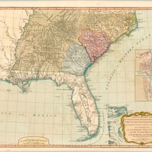 A New and General Map of the Southern Dominions Belonging to the United States of America...