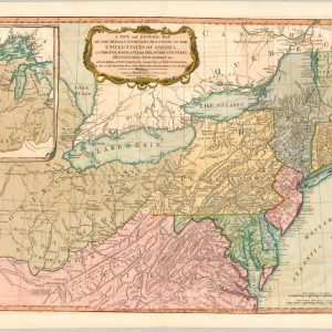 A New and General Map of the Middle Dominions Belonging to the United States of America…