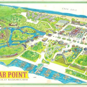 Cedar Point on Lake Erie at Sandusky, Ohio