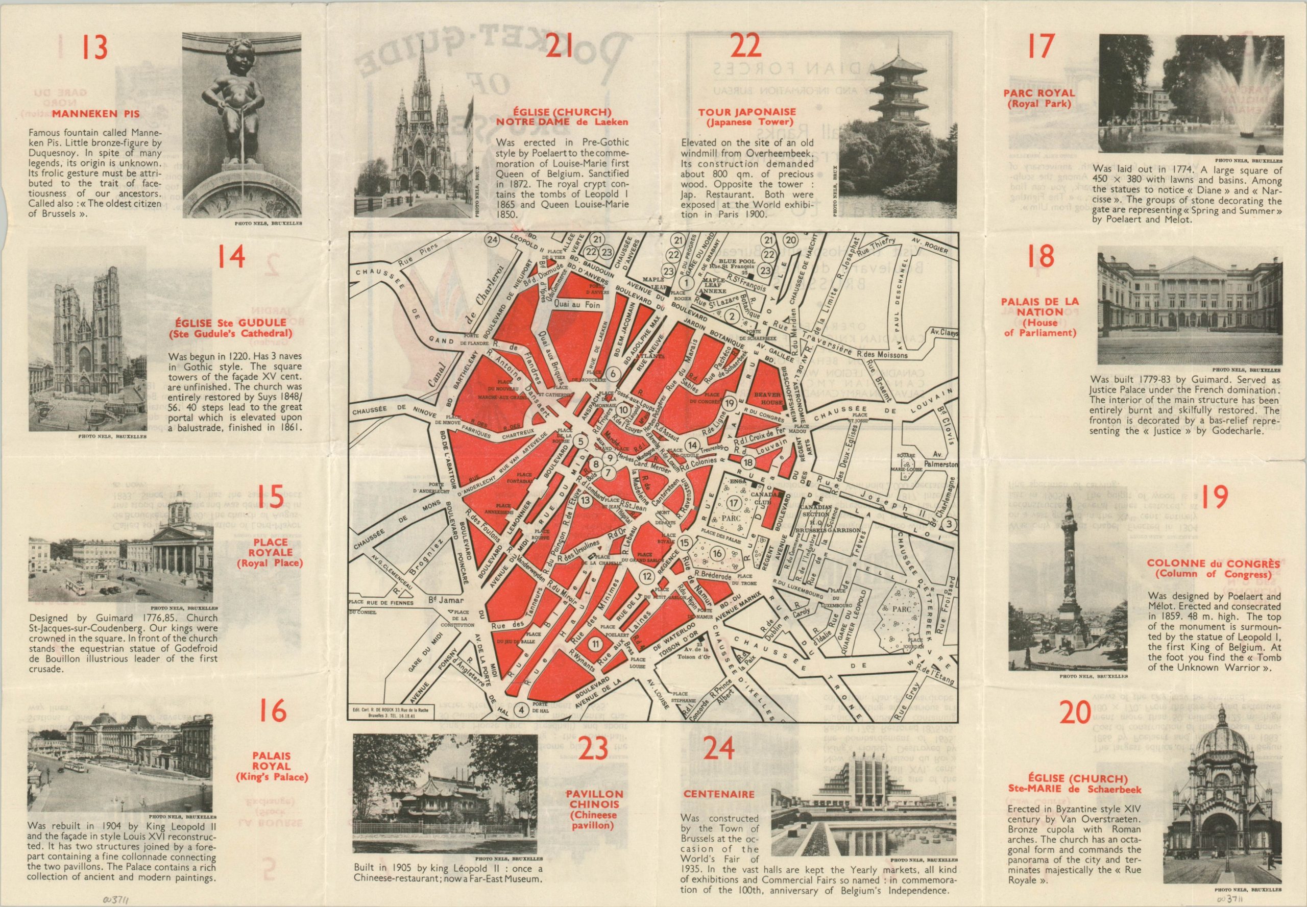 Pocket Guide of Brussels - Curtis Wright Maps, image size:2560x1777