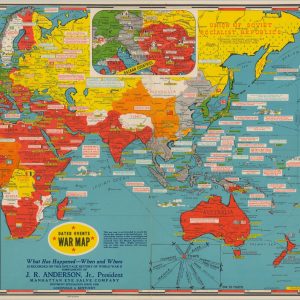 Dated Events War Map - 25th Edition