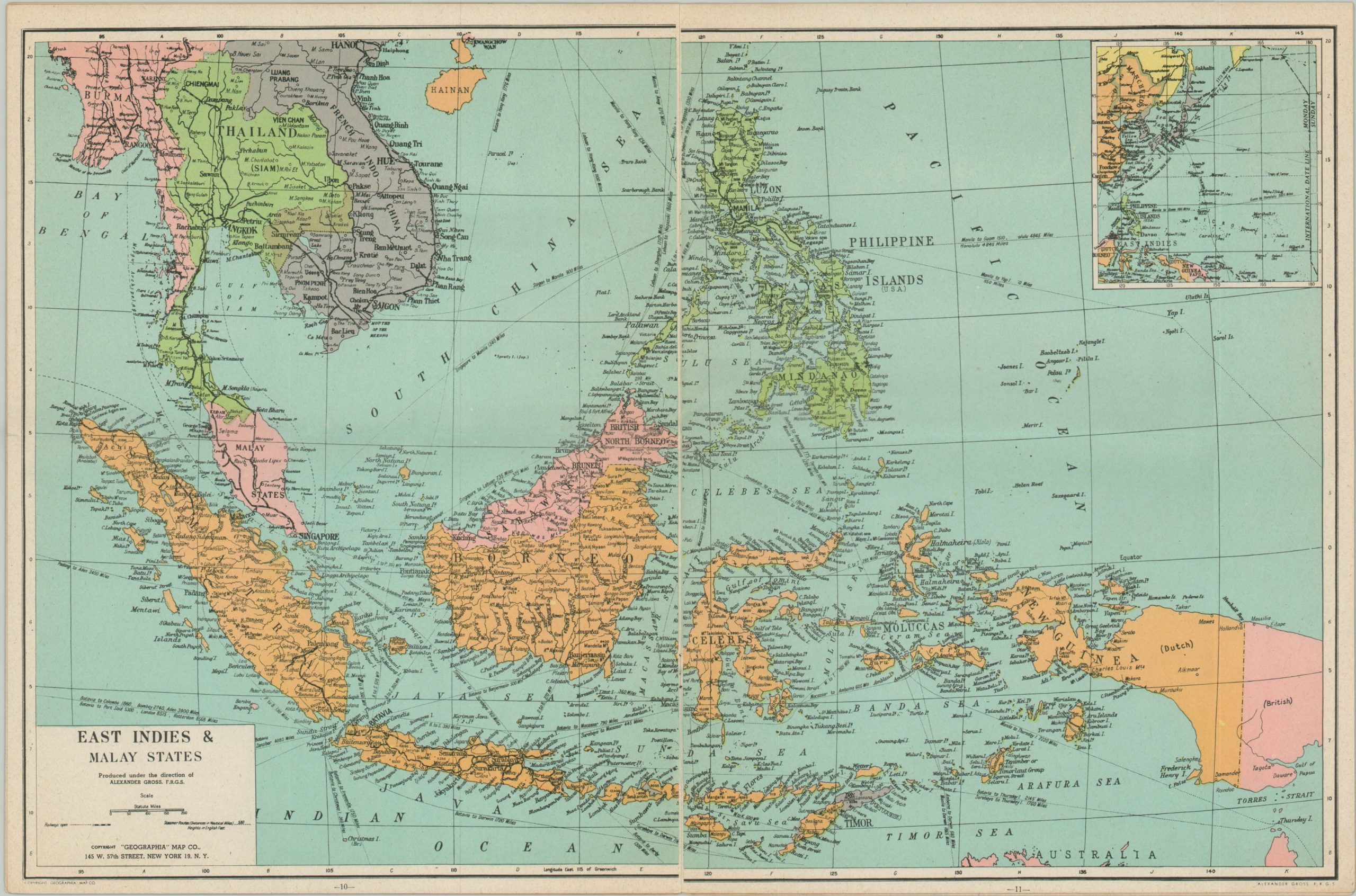 "Geographia" Far East Atlas