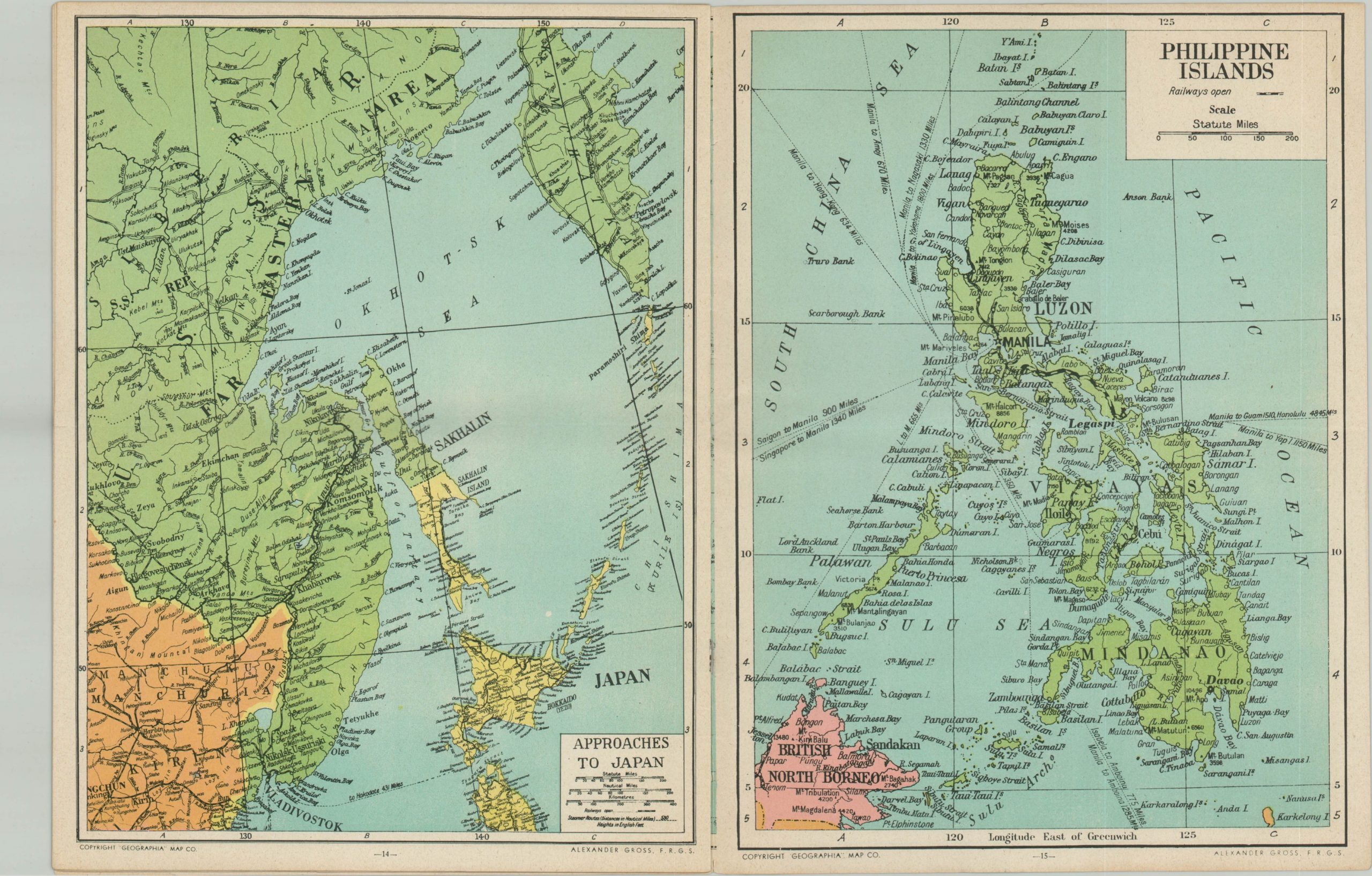 "Geographia" Far East Atlas