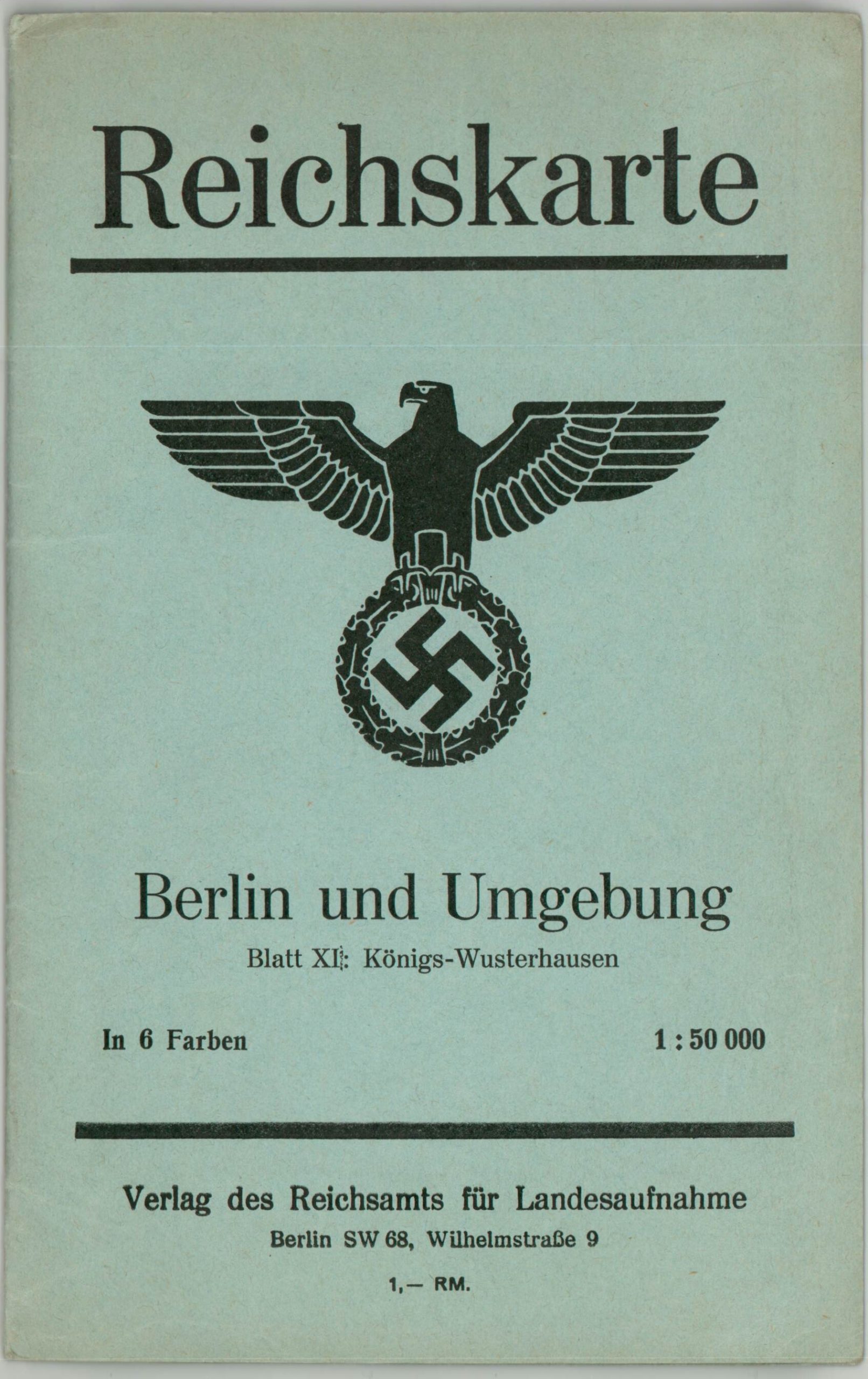 Karte von Berlin und Umgebung Blatt XI Konigs - Wusterhausen - Image 2