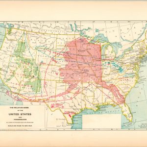 The Relative Sizes of the United States and Possessions