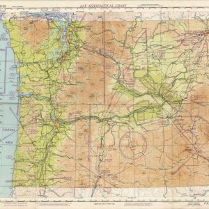 AAF Aeronautical Chart - Columbia River