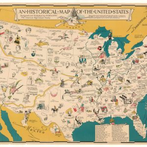 An Historical Map of the United States