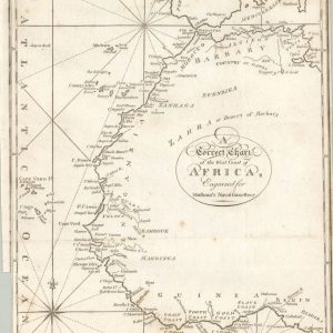 A Correct Chart of the West Coast of Africa, Engraved for Malham's Naval Gazetteer