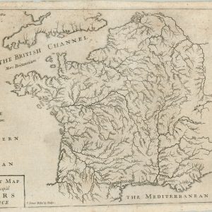An Exact Map of the Principal Rivers in France