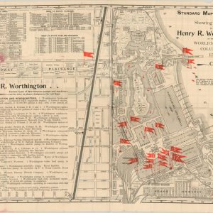 Handy Map of Chicago and the World's Fair