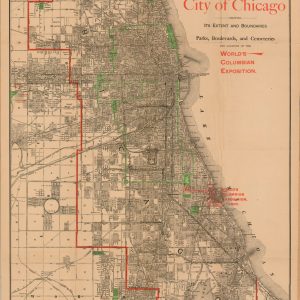 Map of the City of Chicago