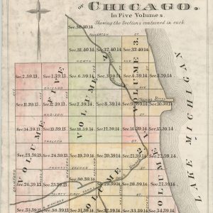 Outline Map of Chicago
