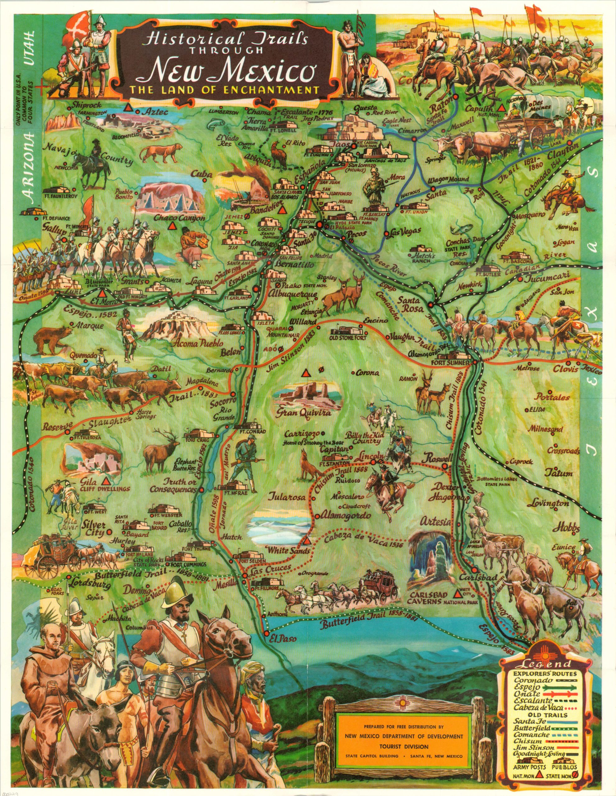 Historical Trails Through New Mexico
