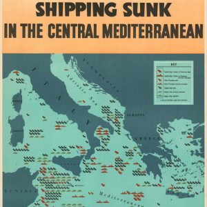 Over 1,250,000 tons of Axis shipping sunk in the Central Mediterranean