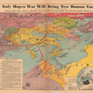 Italy Hopes War Will Bring New Roman Empire