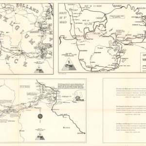 Maps of the 5th Armored Division