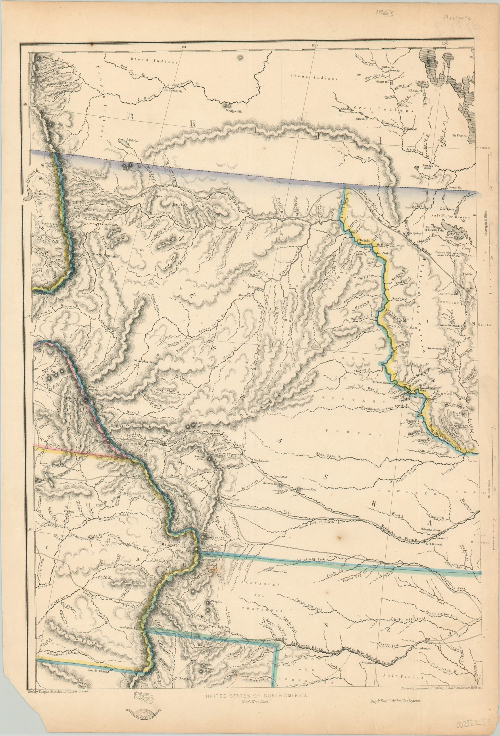 United States of North America North West Sheet