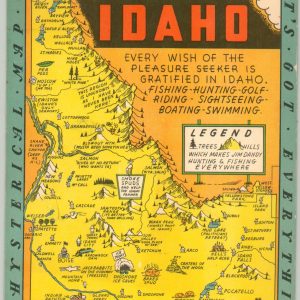 A Hysterical Map of the State of Idaho…