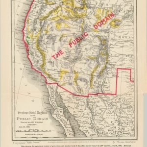 Precious Metal Regions of the Public Domain