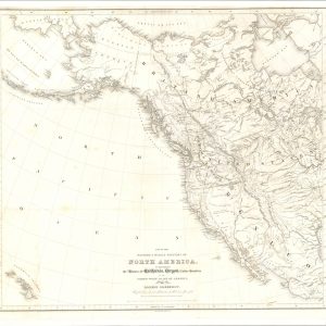 Map of the Western & Middle Portions of North America, to illustrate the History of California, Oregon, and the other Countries on the North-West Coast of America