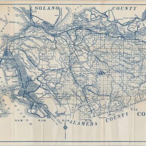 Map of Contra Costa County