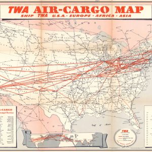 TWA Air-Cargo Map