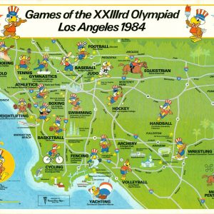 Games of the XXIIrd Olympiad Los Angeles 1984